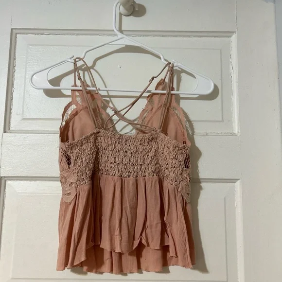Rue21 Blush Lace Top - Picture 2 of 4